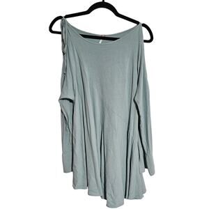 Free People‎ Clear Skies Asymmetrical Long Sleeve Tunic